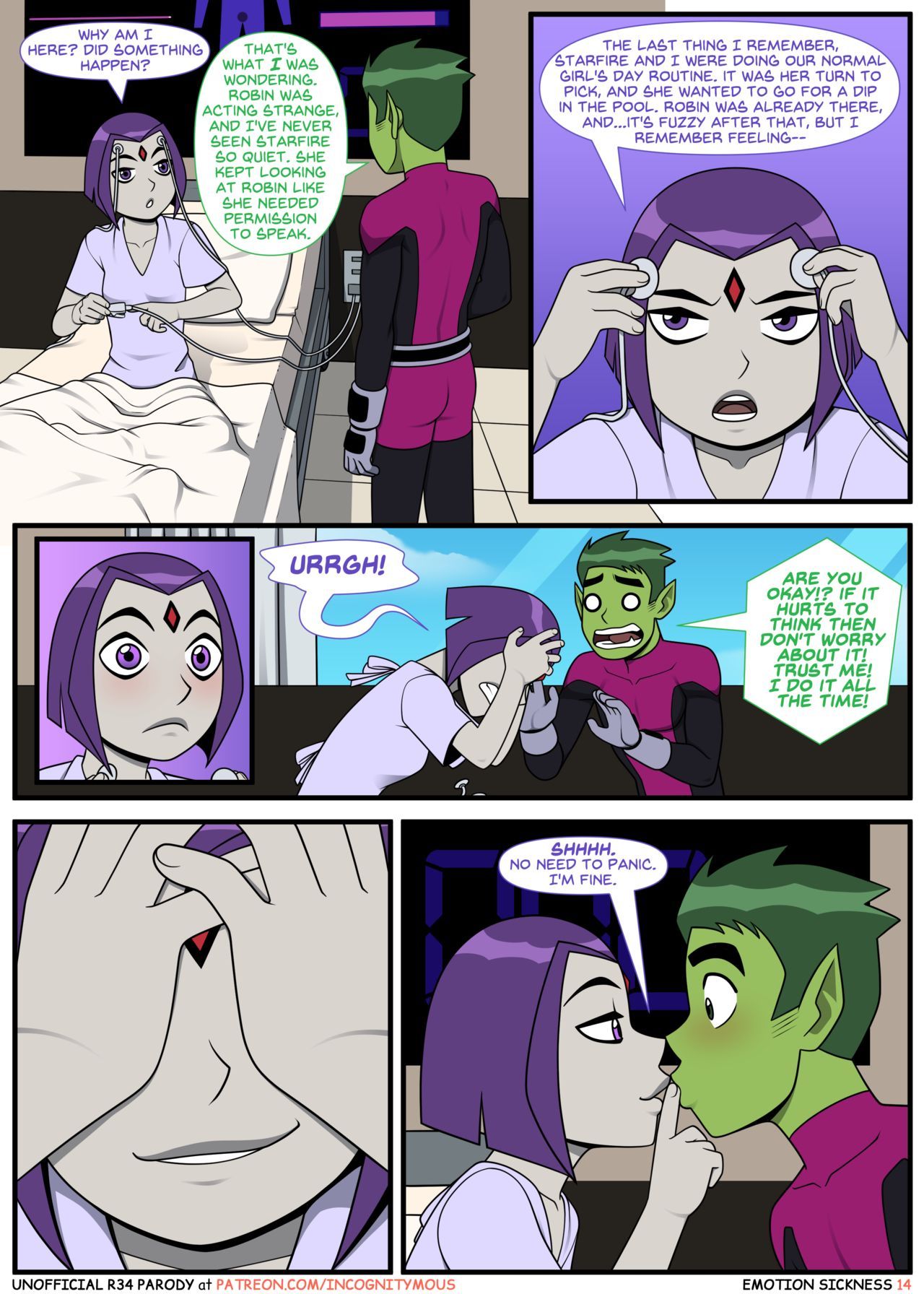 [Incognitymous] Emotion Sickness (Teen Titans) [Ongoing] 14