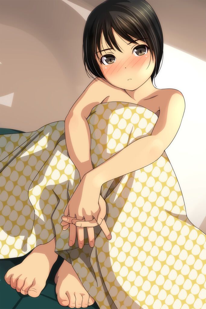 Intense selection 126 sheets Secondary image of moe barefoot of too cute Loli beautiful girl 105