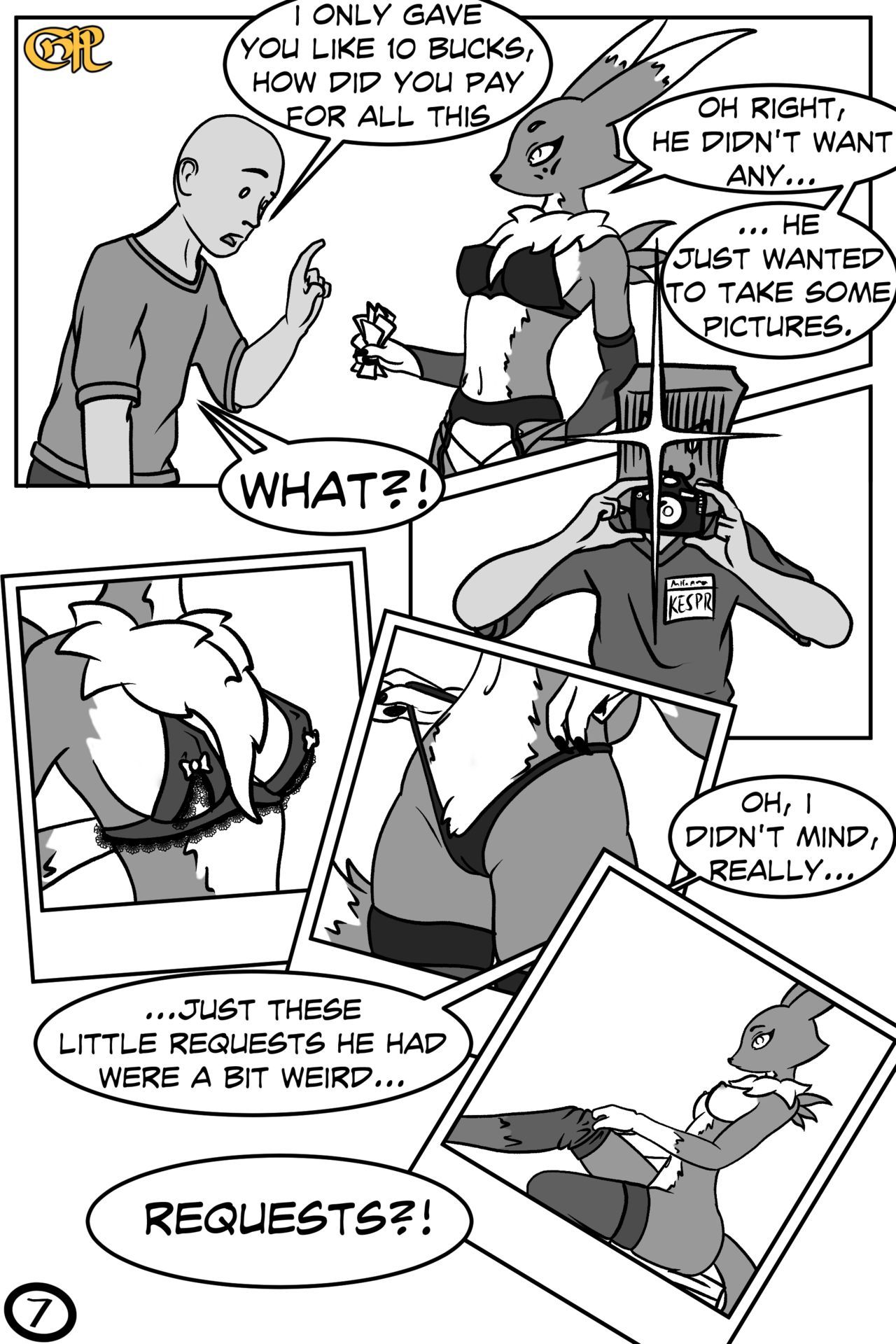 LEWD//Hack - A Naughty Renamon Comic (ongoing) 8