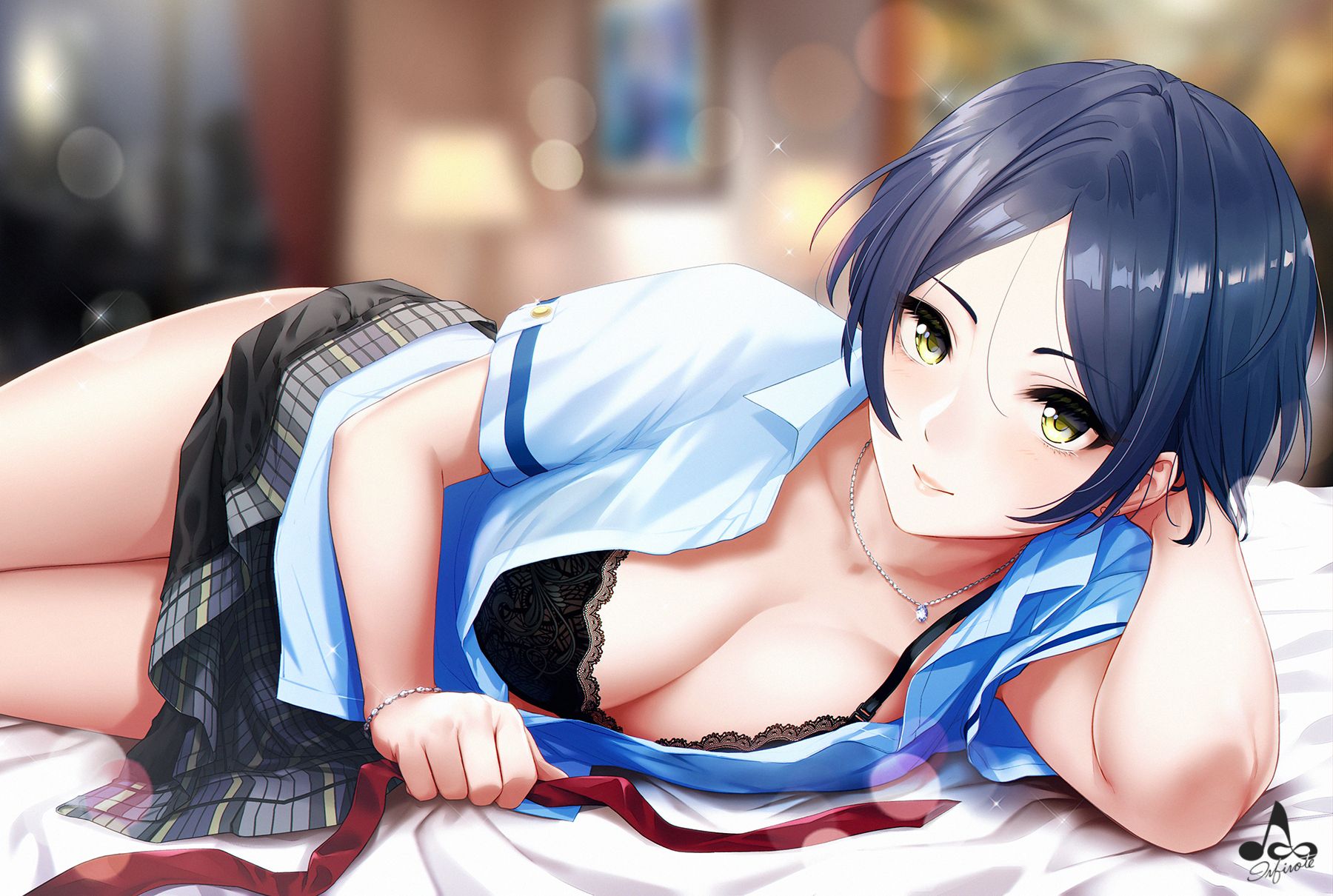 Erotic anime summary Erotic images of beautiful girls wearing lace underwear [50 photos] 36