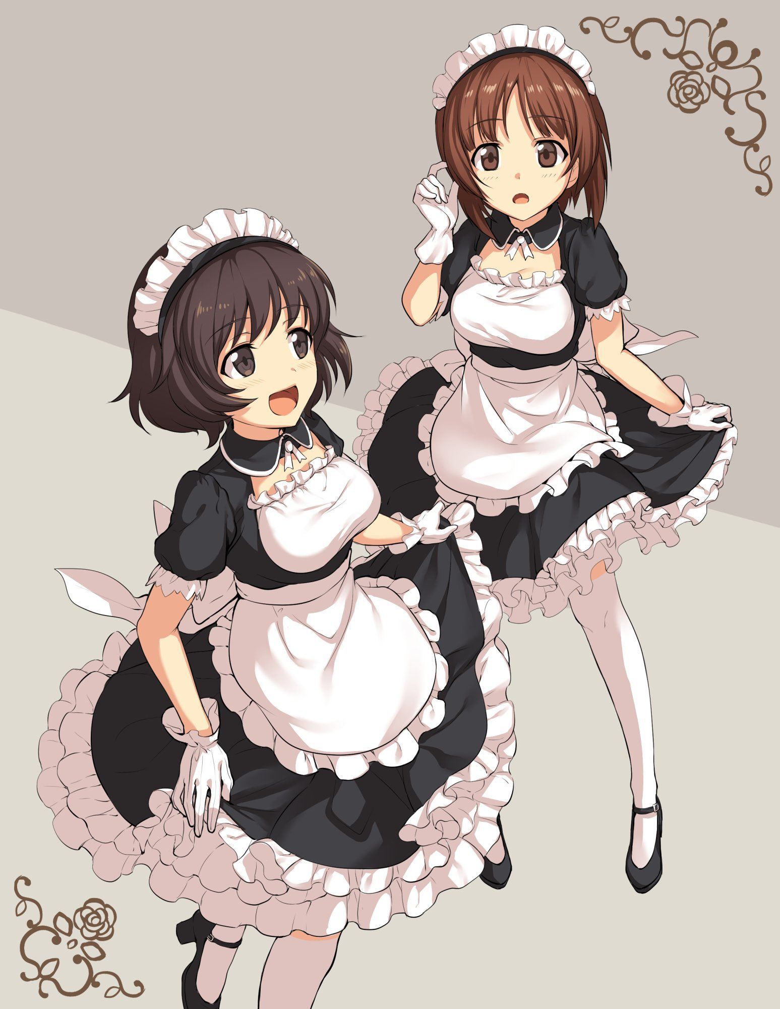[Secondary erotic] image of a cute maid who seems to do things [44 sheets] 19