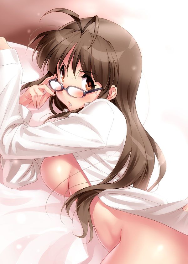 【Secondary erotic】 Here is an erotic image collection where you can enjoy the lewd figure of glasses girl 27