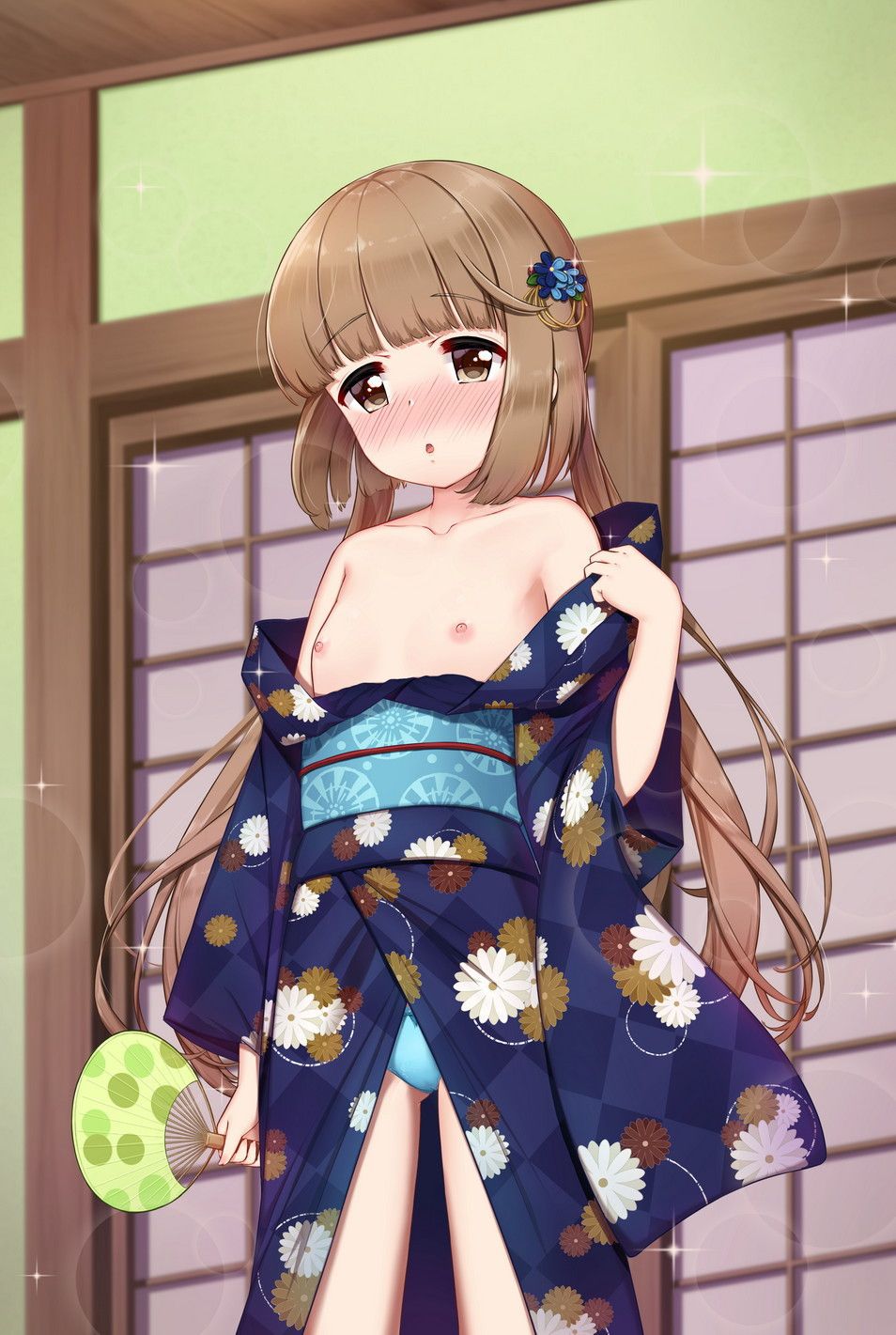 "Dressed like this... Going ♡ around the summer festival together, and then × ...? Image ♪ of yukata Kanojo 3