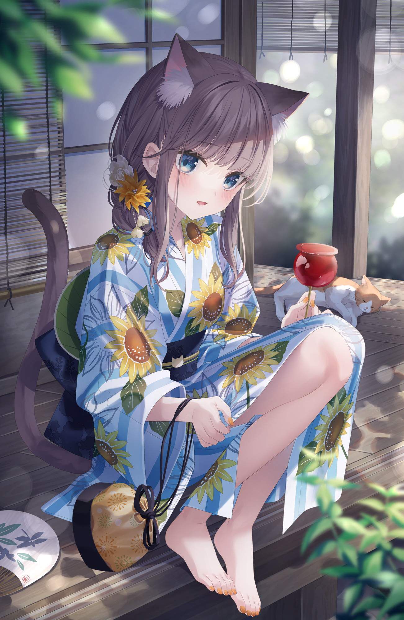 "Dressed like this... Going ♡ around the summer festival together, and then × ...? Image ♪ of yukata Kanojo 34