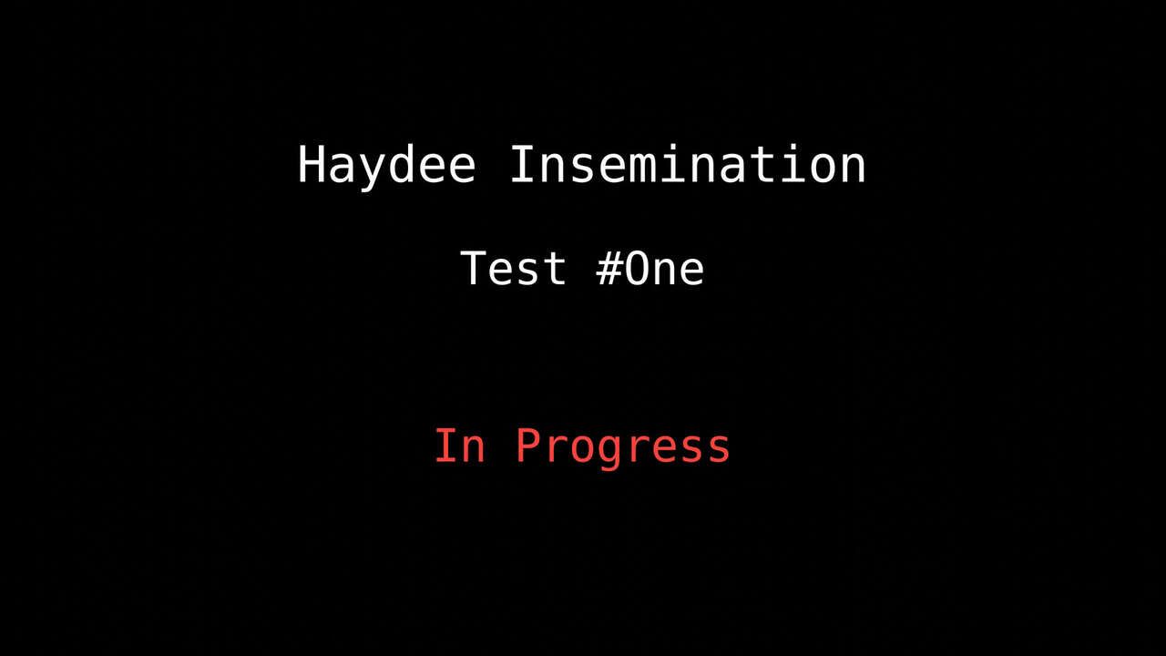 Haydee insemination (black) [ickysticky] 2