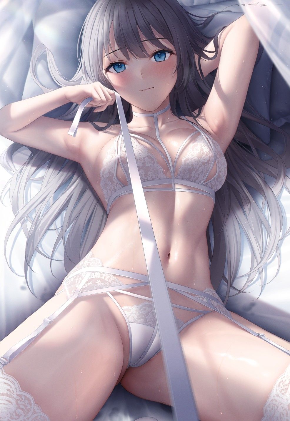 【2nd】Erotic image of a girl wearing a garter belt Part 40 9