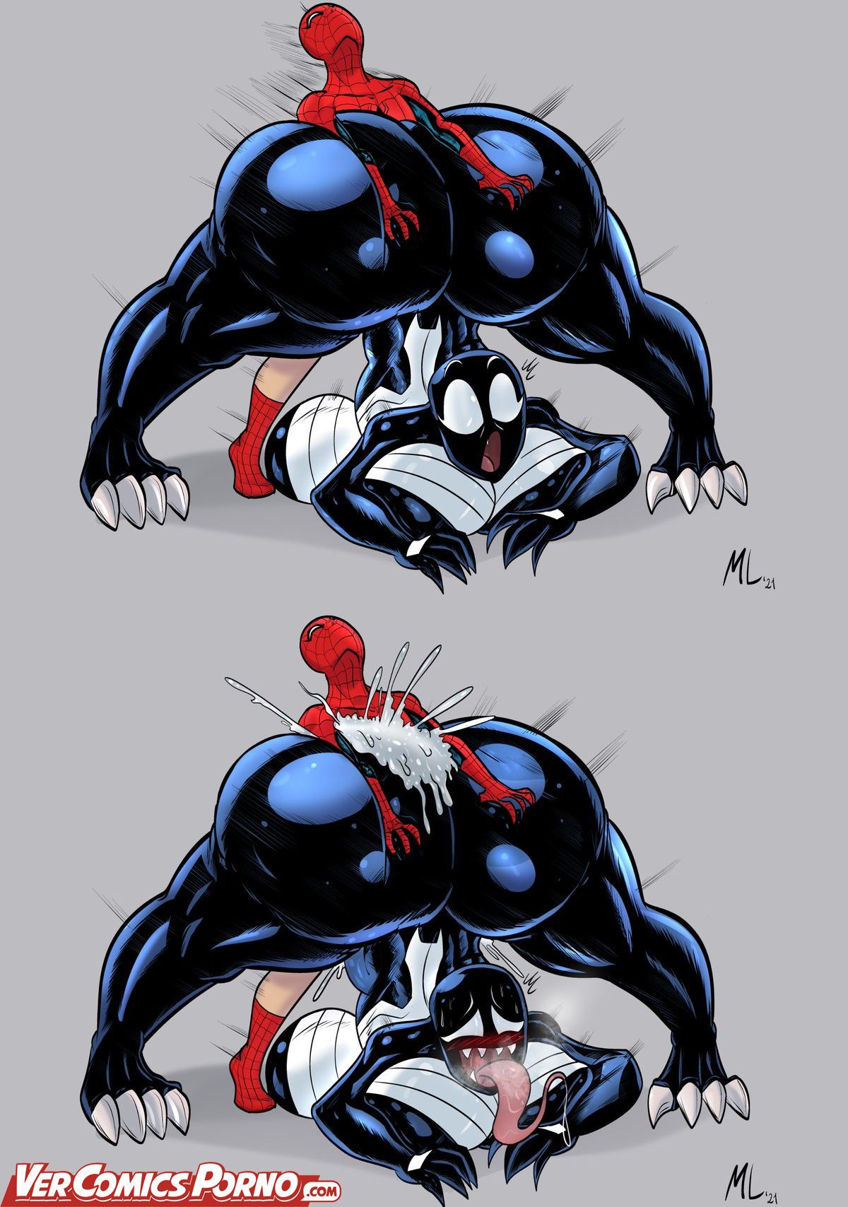 [Ameizing Lewds] Thicc-Venom (Spider-Man) (En Progreso) (Spanish) [kalock & VCP] 21