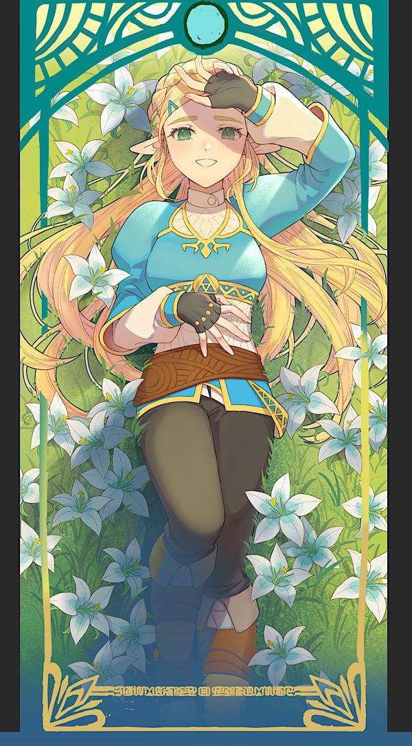 Cute 2D images of the legend of Zelda. 1