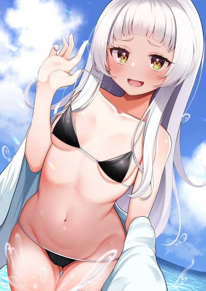 Please give me a little erotic image of a gray-haired girl! Part2 19