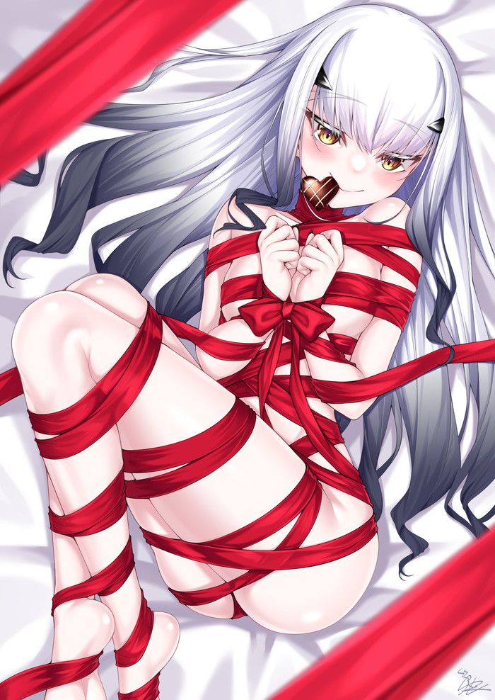 Please give me a little erotic image of a gray-haired girl! Part2 44