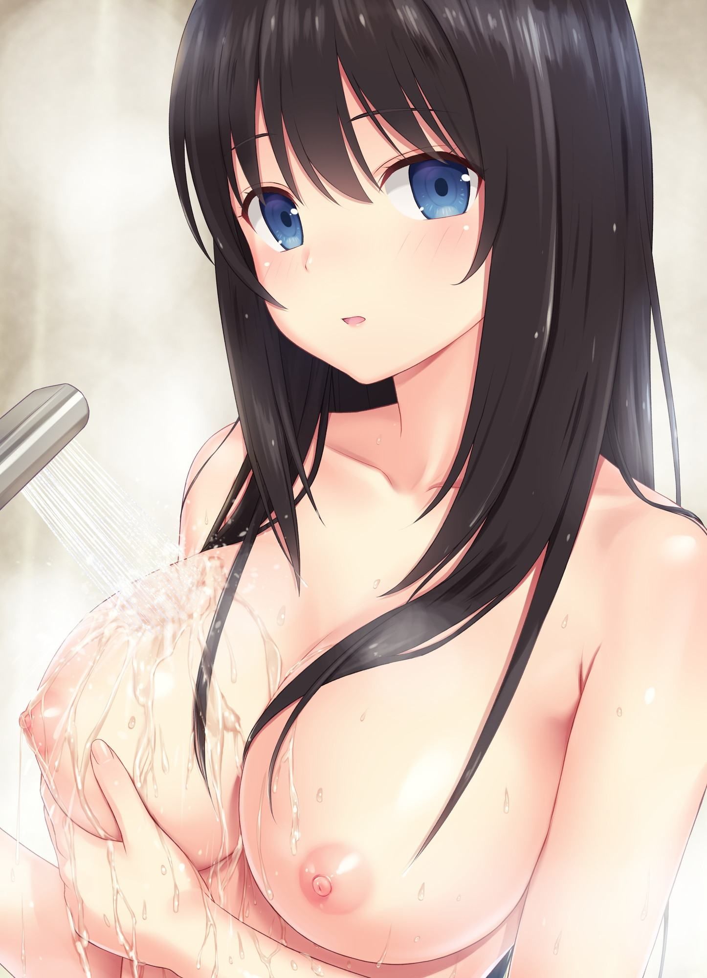 There is a different eroticism from the bathing scene ...? Shower scene image ♪ of a girl 2