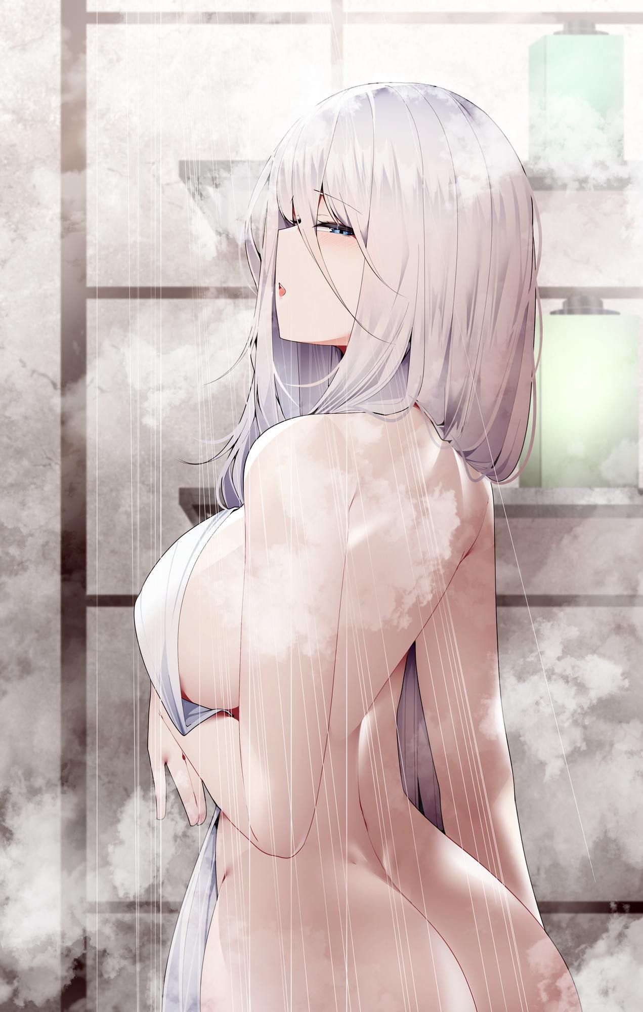 There is a different eroticism from the bathing scene ...? Shower scene image ♪ of a girl 21