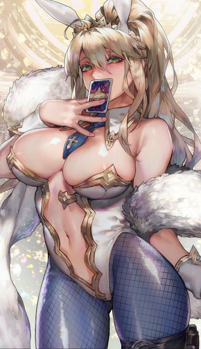I collected erotic images of bunny girls 16