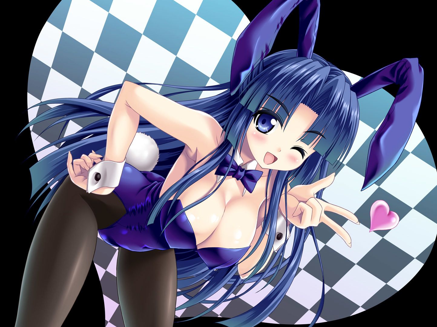 I collected erotic images of bunny girls 17