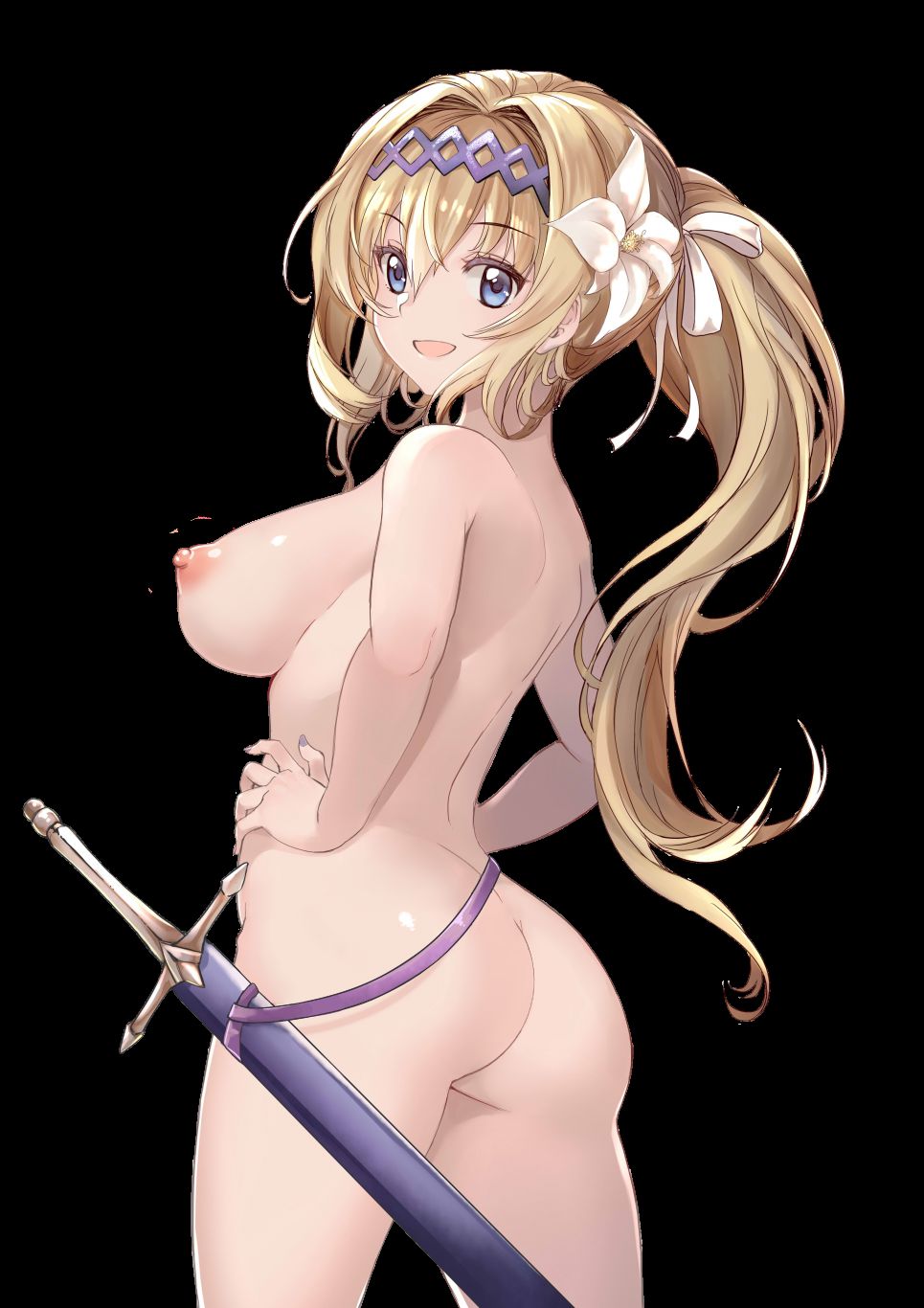 [Erocora character material] PNG background transparent erotic image such as anime character Part 422 51