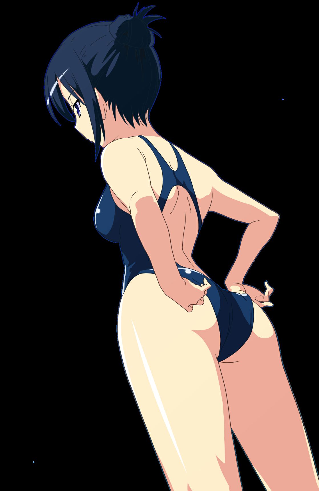 [Erocora character material] PNG background transparent erotic image such as anime character Part 422 61