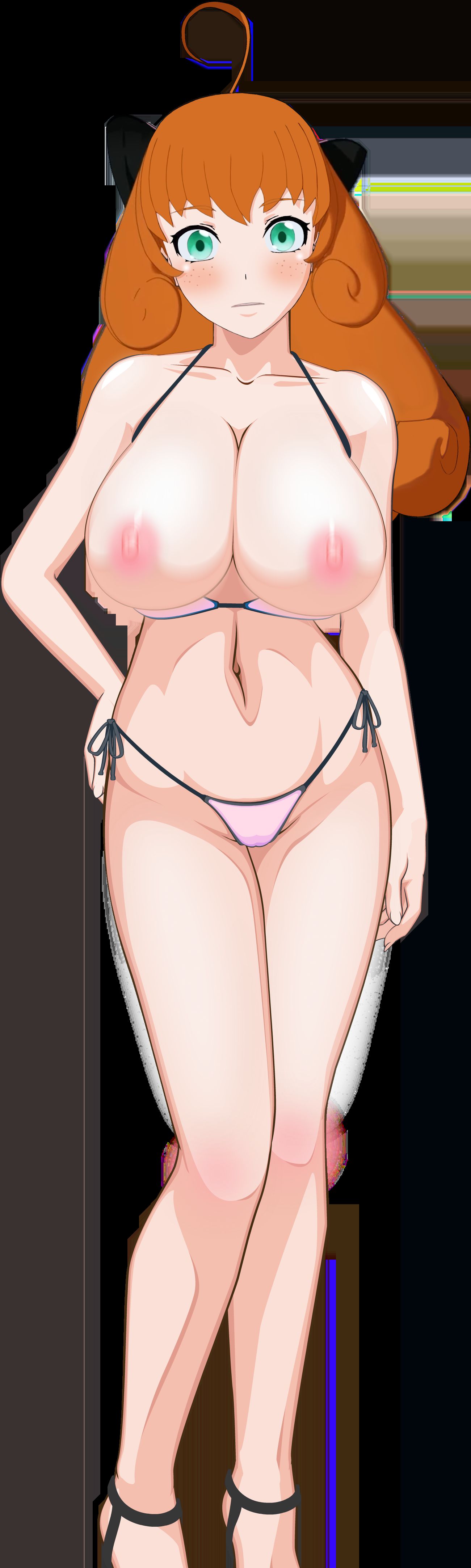 [Erocora character material] PNG background transparent erotic image such as anime character Part 422 64