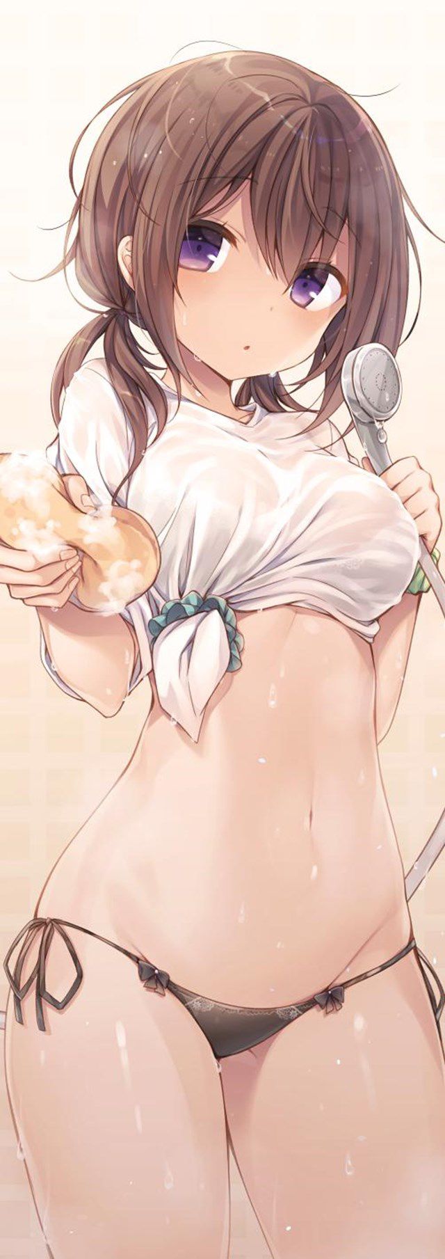 Erotic anime summary Beautiful girls who do a lot of things in the bath 27