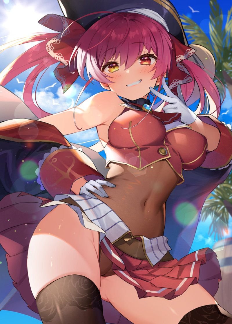 【HoloLive】 Vtuber's Treasure Bell Marine's Erotic Image Summary Part 2 [160 sheets] 13