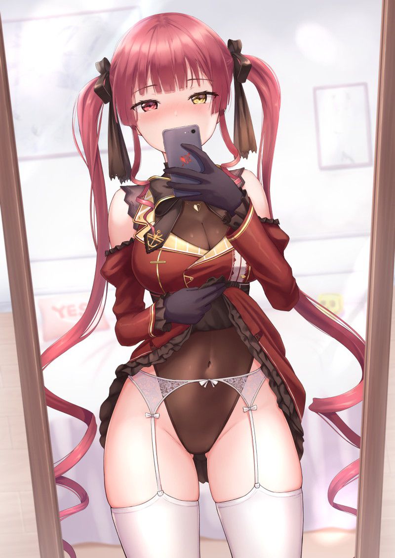 【HoloLive】 Vtuber's Treasure Bell Marine's Erotic Image Summary Part 2 [160 sheets] 143