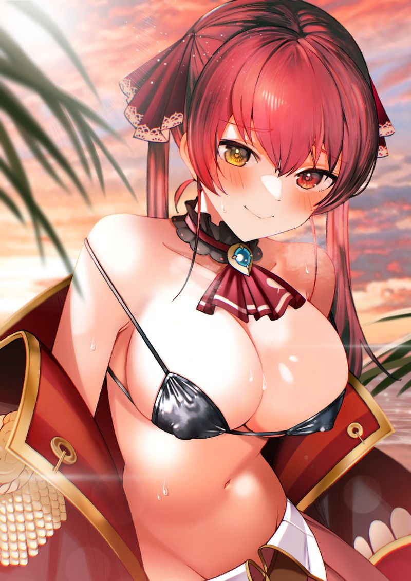 【HoloLive】 Vtuber's Treasure Bell Marine's Erotic Image Summary Part 2 [160 sheets] 57