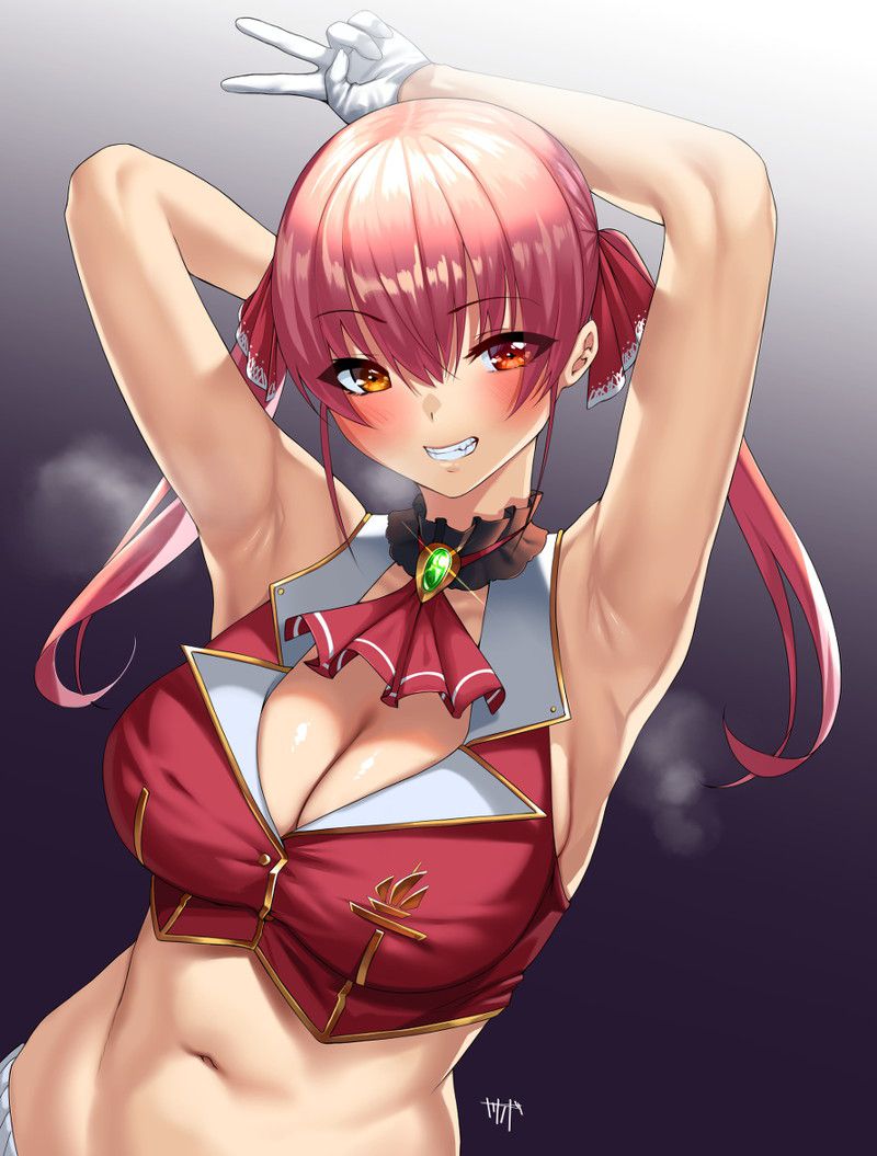 【HoloLive】 Vtuber's Treasure Bell Marine's Erotic Image Summary Part 2 [160 sheets] 95