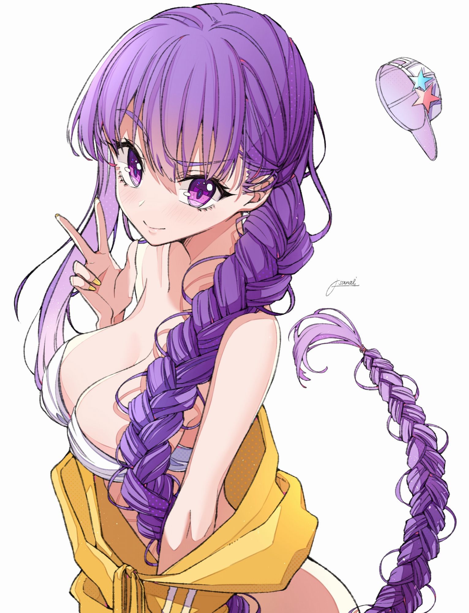 Secondary erotic images of cute girls with purple hair Part 15 27