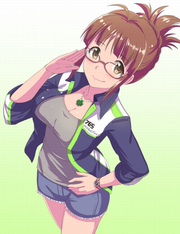 Idol Master Ritsuko Akizuki's immediate secondary erotic image collection 3