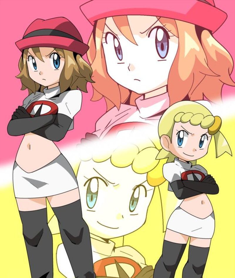 A two-dimensional erotic image that makes you want to Serena, the most naughty heroine in Pokémon 24