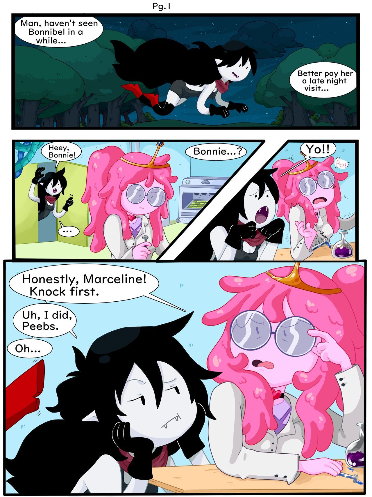 [Exoticdreamer] Pink and Red: Bubbline Comic (Adventure Time) [Ongoing] 2