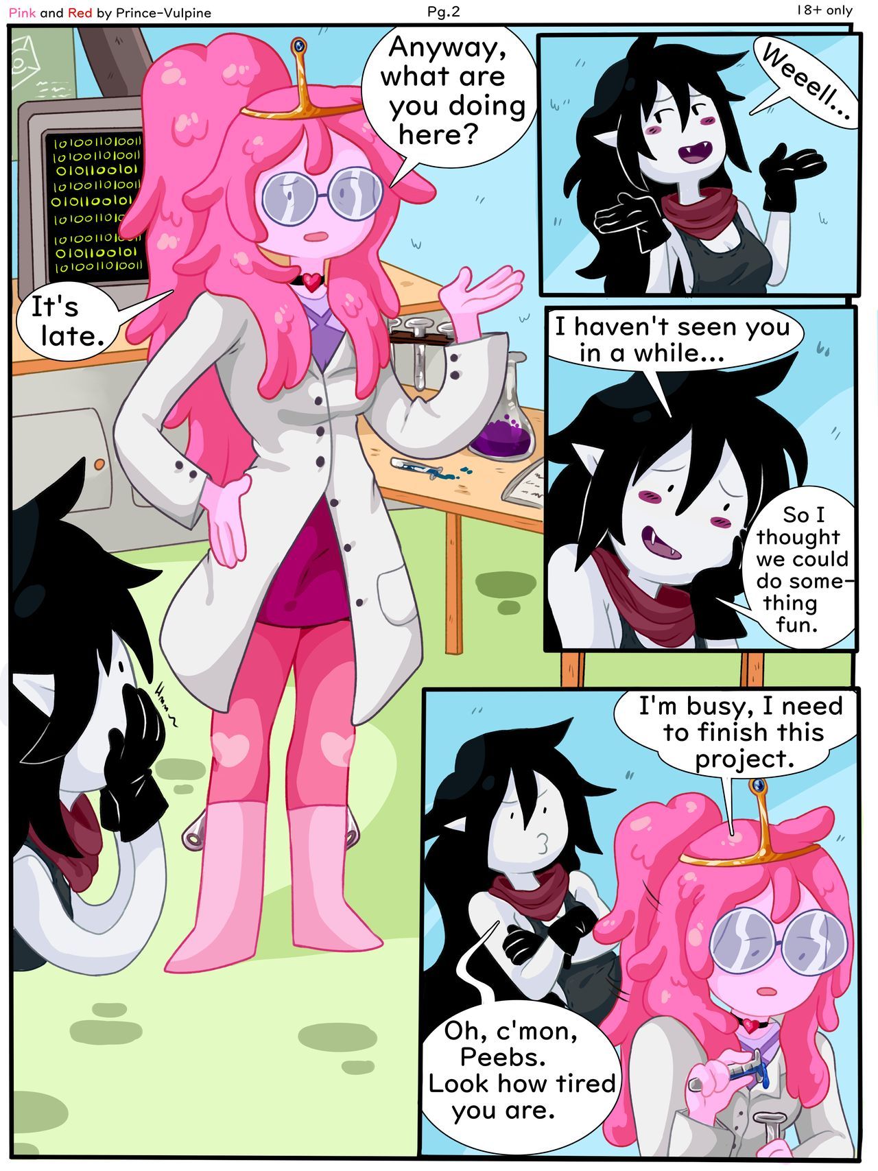 [Exoticdreamer] Pink and Red: Bubbline Comic (Adventure Time) [Ongoing] 3