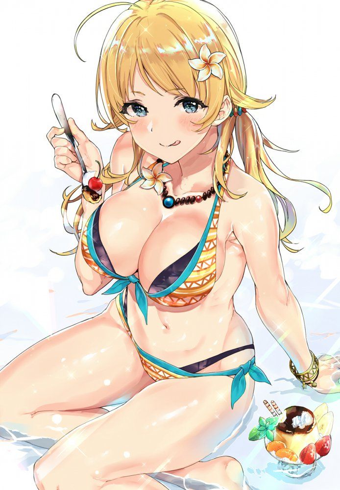 Moe illustration of a swimsuit 1