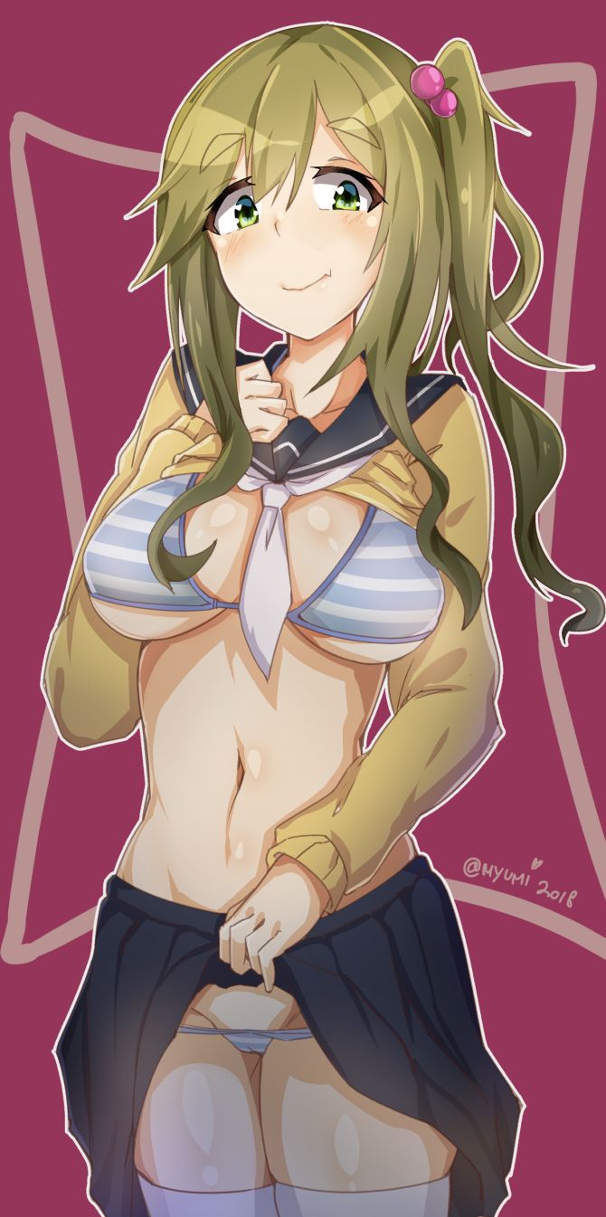 Moe illustration of a swimsuit 13