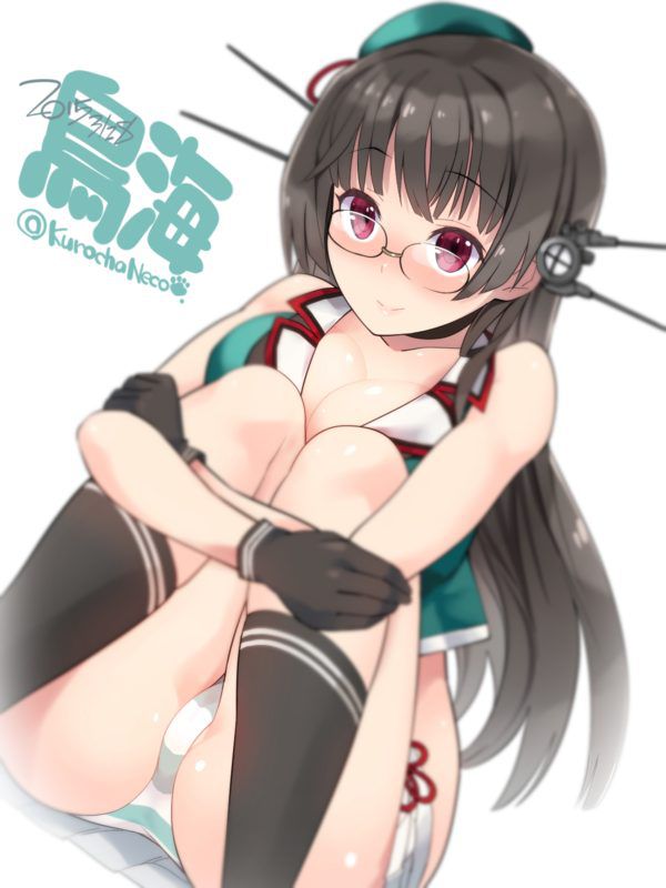 [Fleet Collection] cute erotica image summary that passes through the echi of Chokai 19