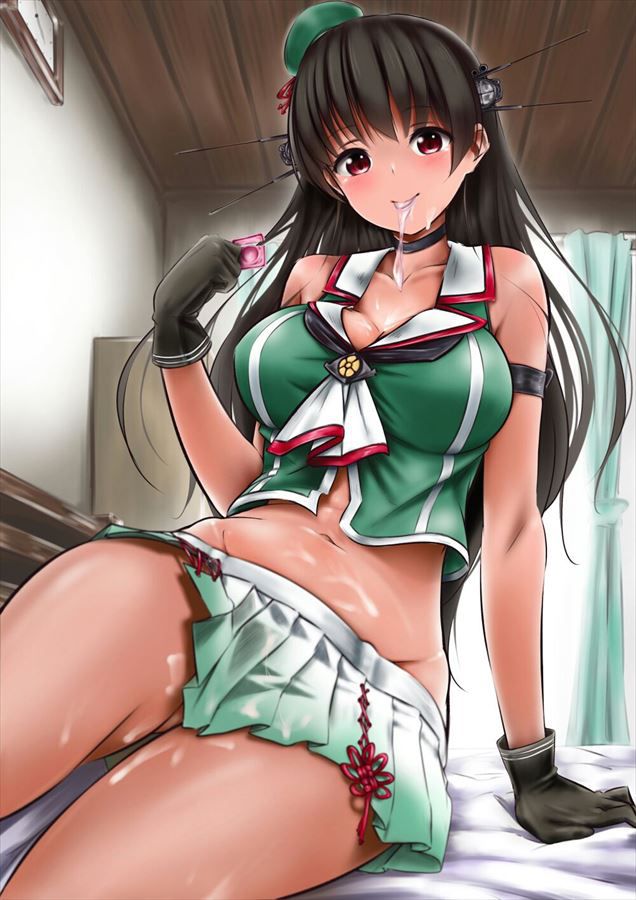 [Fleet Collection] cute erotica image summary that passes through the echi of Chokai 8