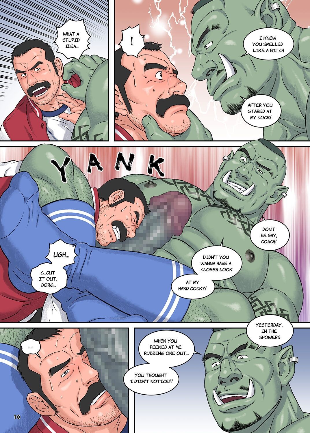 [comic] BSB A Football Coach {In the Case of Jim Brooks} by Gengoroh Tagame BSB／フットボール・コーチ 11