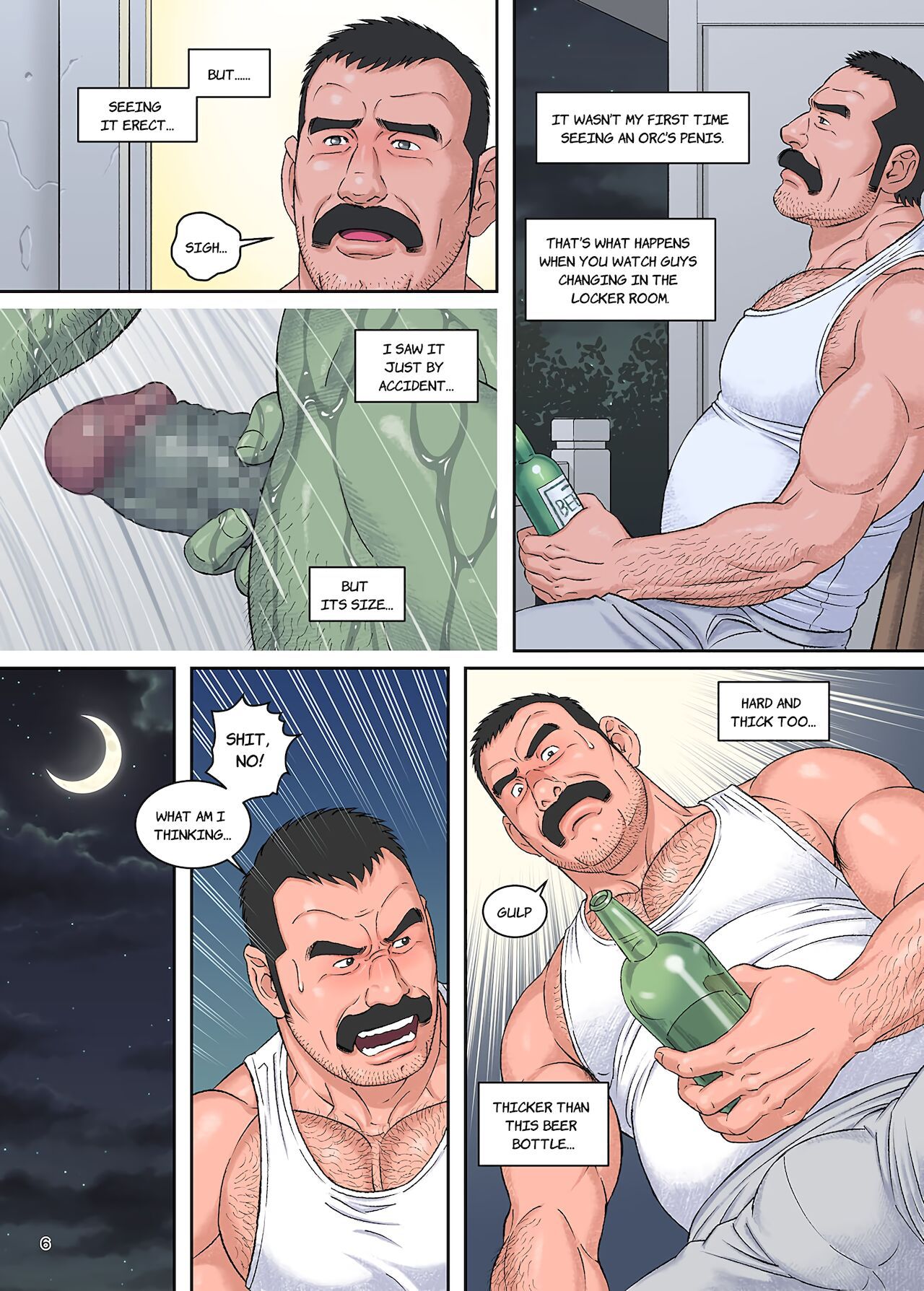 [comic] BSB A Football Coach {In the Case of Jim Brooks} by Gengoroh Tagame BSB／フットボール・コーチ 41