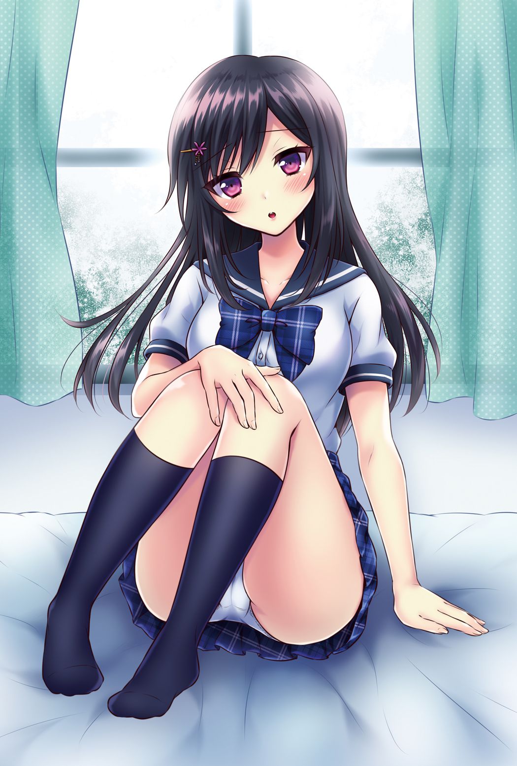 【Erotic Anime Summary】 Immediately Bin Bin Inevitable Cute Beauty / Beautiful Girl's Underwear Image [50 Photos] 37