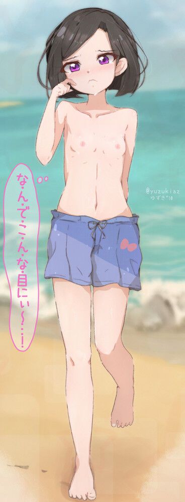 Intensely selected 172 sheets Loli beautiful girl is a secondary image of a cute round-visible man swimsuit challenge 159