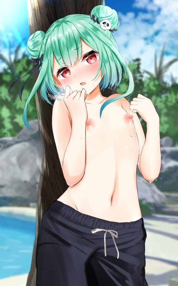 Intensely selected 172 sheets Loli beautiful girl is a secondary image of a cute round-visible man swimsuit challenge 29