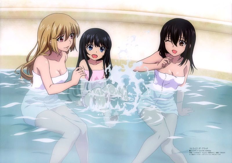 Girls exposing an unprotected figure of one bath towel [40 pieces] 20