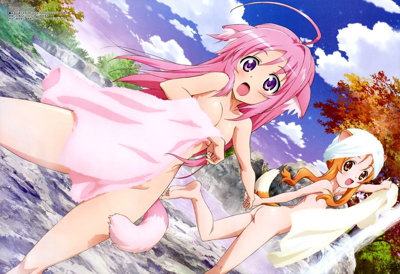 Girls exposing an unprotected figure of one bath towel [40 pieces] 30