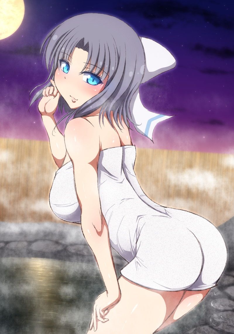 Girls exposing an unprotected figure of one bath towel [40 pieces] 7