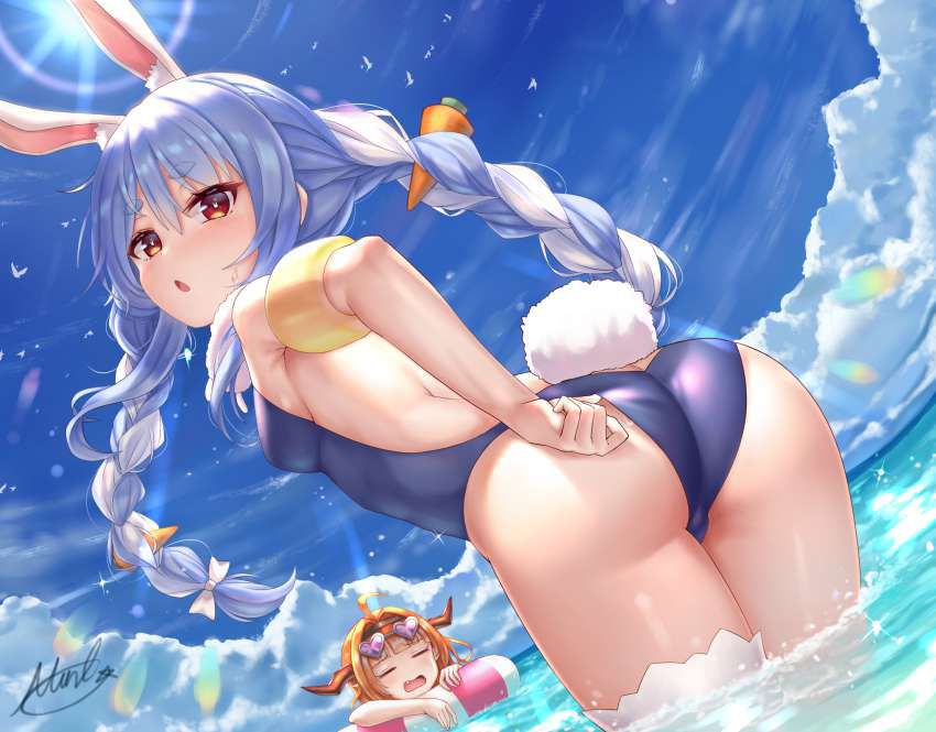 【VTuber】Erotic image of Usada Pekora and carrot [holo ... 11