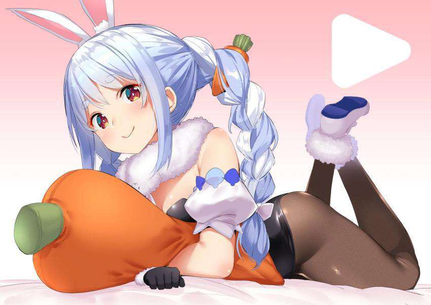 【VTuber】Erotic image of Usada Pekora and carrot [holo ... 43