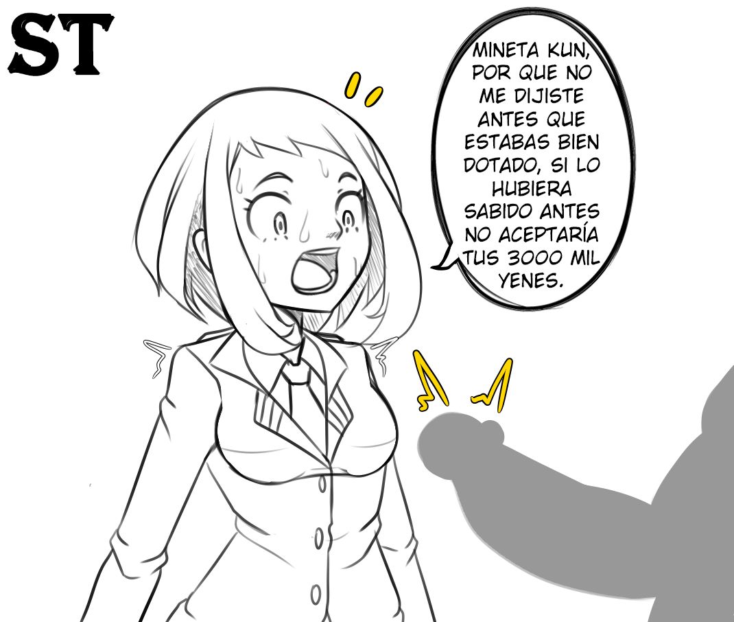 [Steca] Mineta x Uraraka (My Hero Academia) español (En proceso) 1