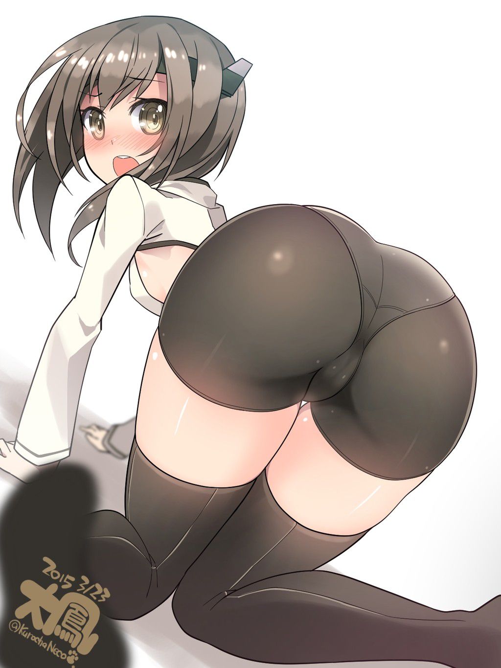 【2nd】Erotic image of a girl whose spats are closely attached to the lower body Part 23 5