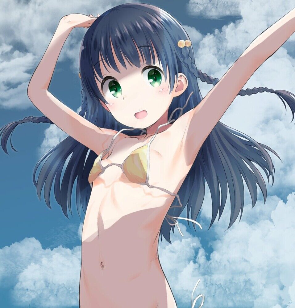 [Intense selection 131 sheets] secondary image of a cute Loli beautiful girl in a small bikini or swimsuit 42