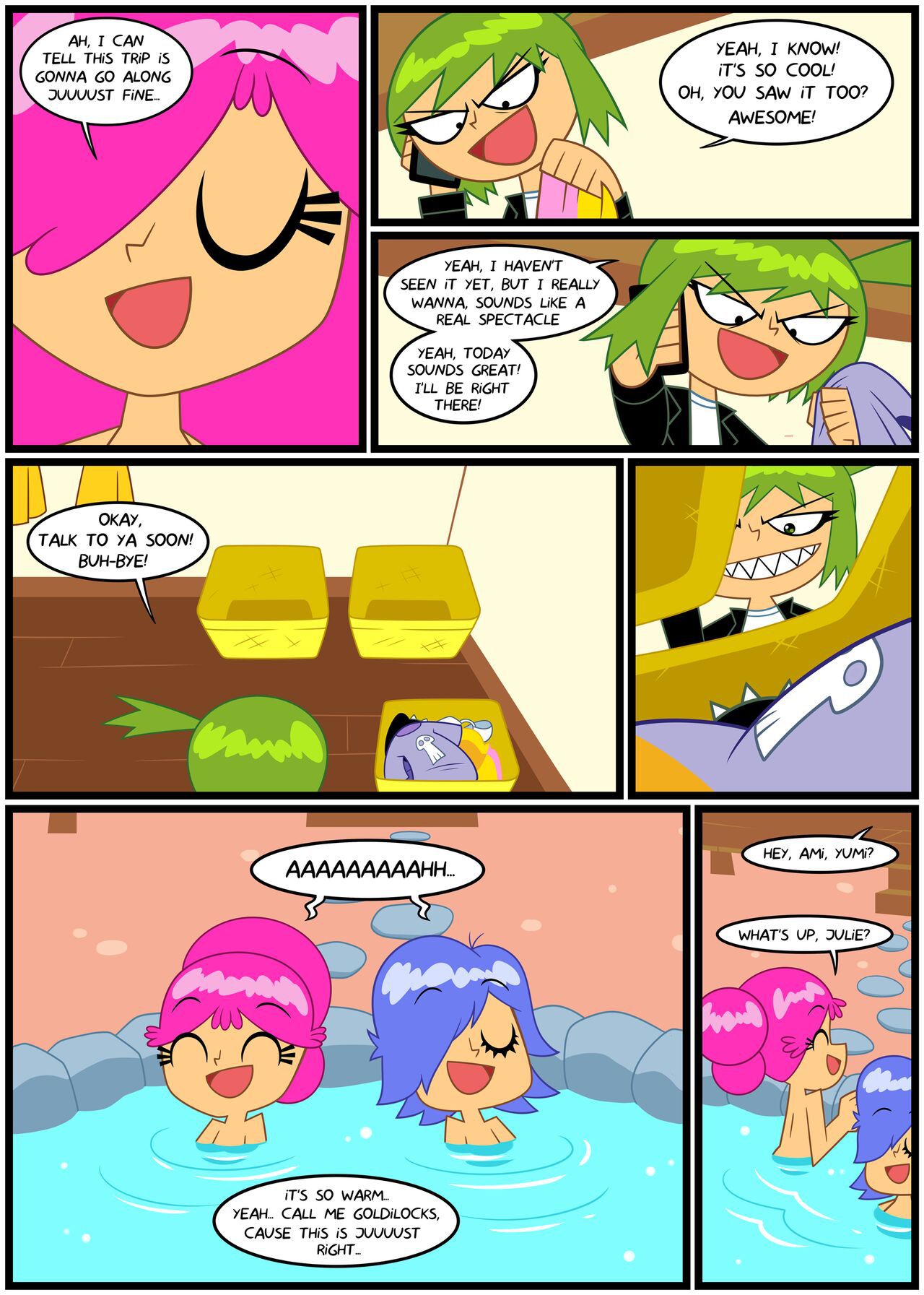 [Xierra099] Towel Trouble (Puffy AmiYumi) (Ongoing) 8