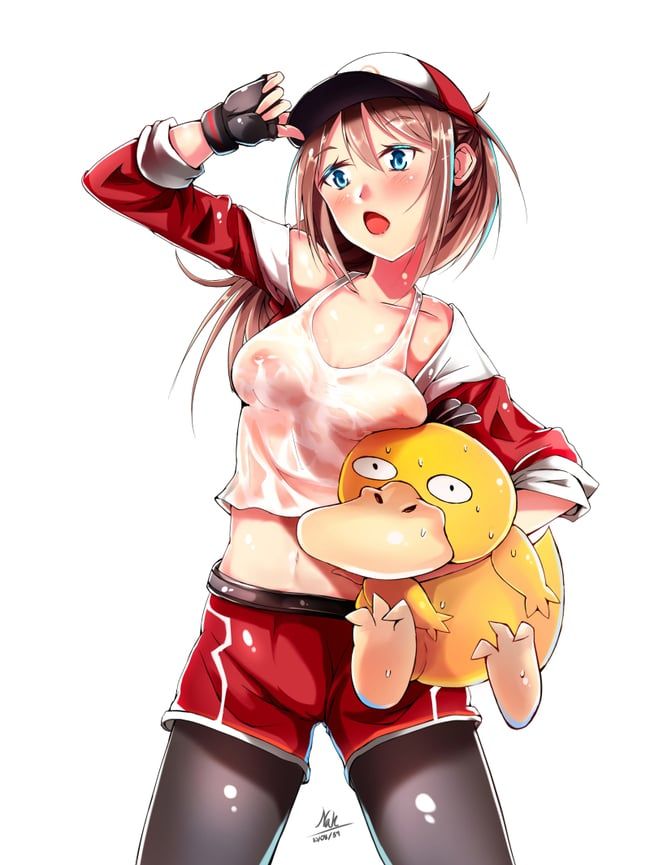 Erotic images of PokémonGO [female protagonist] 26